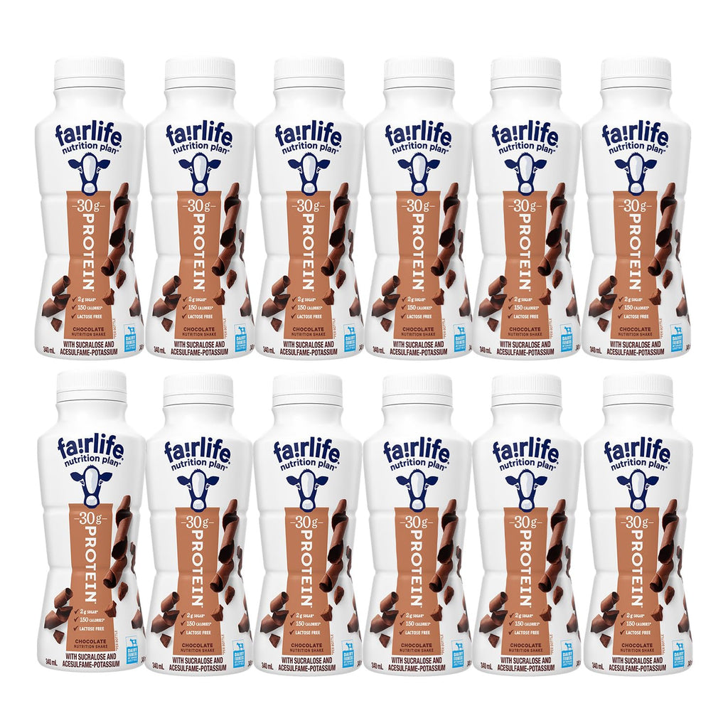 (Pack of 12) Fairlife Nutrition Plan, High Protein Chocolate Shakes 11.5 Fl.o.z | Fairlife Protein Shakes 30g of Protein by World Group Packing Solutions Generic