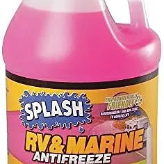 Splash RV/Marine Antifreeze, 1 gal, Plastic Bottle, -50 Point Freezing (F) 1 Generic
