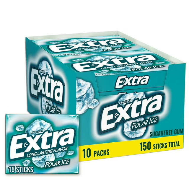 Extra Gum Polar Ice (Single Pack) BinsShop