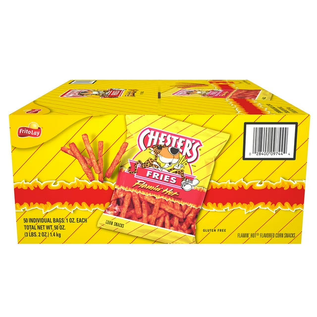 Chester’s hot fries, 8 oz BinsShop