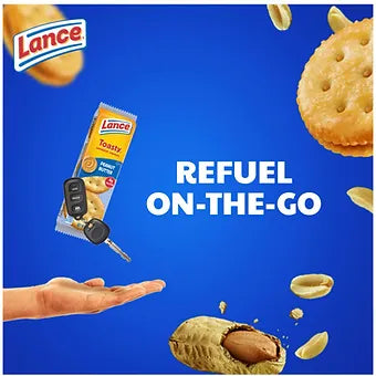 Lance Toasty Peanut Butter Sandwich Crackers, 1.29 oz., 40 pk. Generic