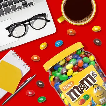 M&M'S Peanut Milk Chocolate Candy, 62 oz. Generic