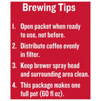 Folgers Classic Roast Medium Roast Ground Coffee, 42- 1.5 Ounce Fraction Packets, Frac Packs Generic