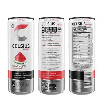 Celsius Sparkling Core Variety Pack, 12 fl. oz., 18 pk. Generic