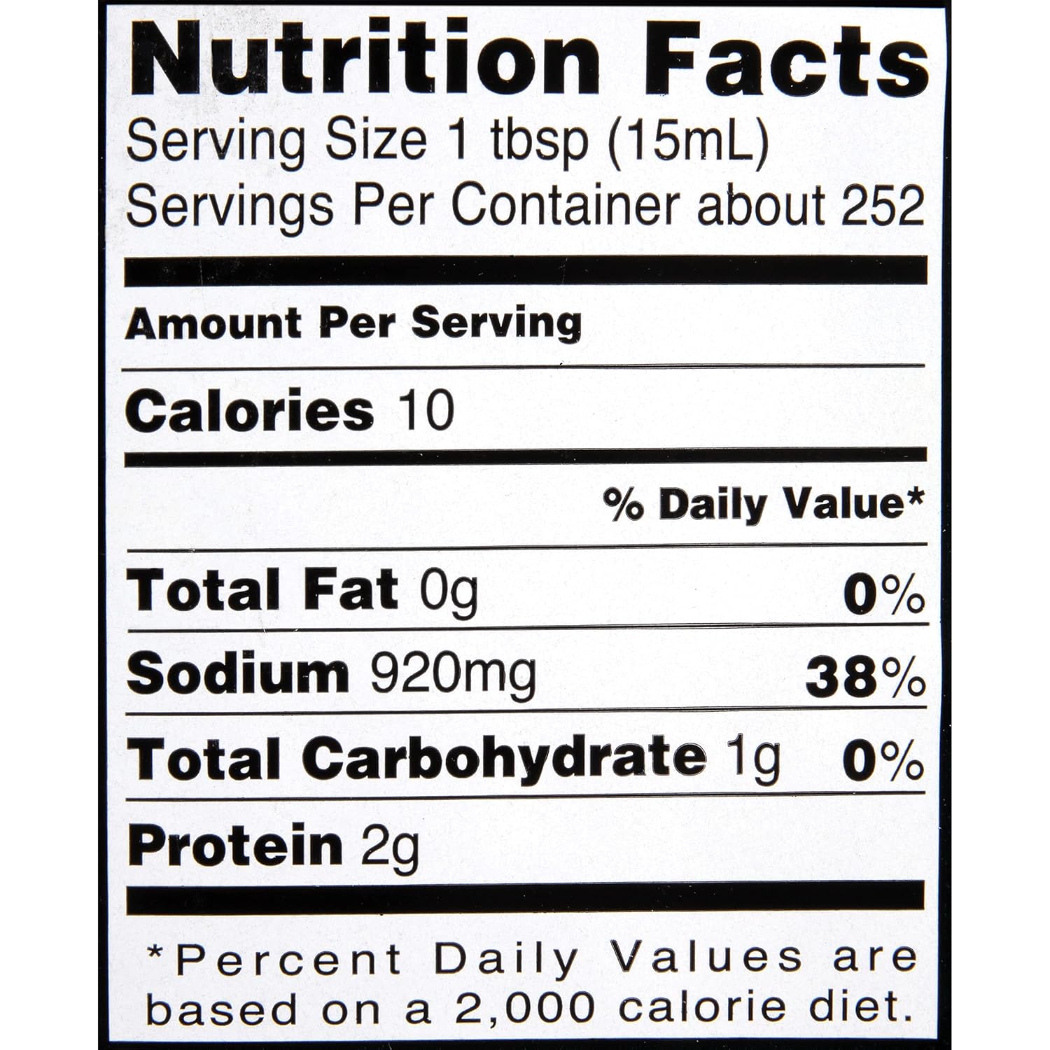 Kikkoman - Traditionally Brewed Soy Sauce, All Purpose Seasoning - 1 Gallon (Pack of 1) Generic