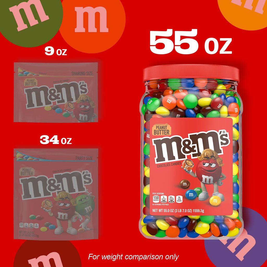 Peanut Butter M&Ms BinsShop