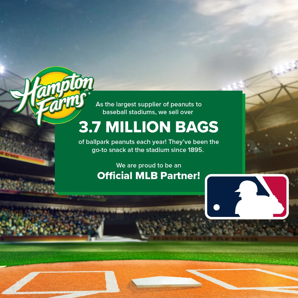 Hampton Farms - Fancy Roasted In-Shell Salted Peanuts - 5 lb. Bag Generic