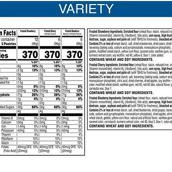 Pop-Tarts Frosted Variety Pack, 48 ct. Generic