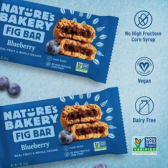 Nature's Bakery Fig Bars, Variety Pack, 2 oz., 32 ct. Generic