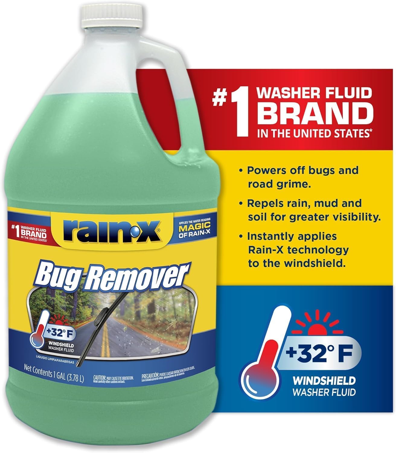 RainX RX68806 Rain-X Bug Remover etxWuf, 2Pack Generic