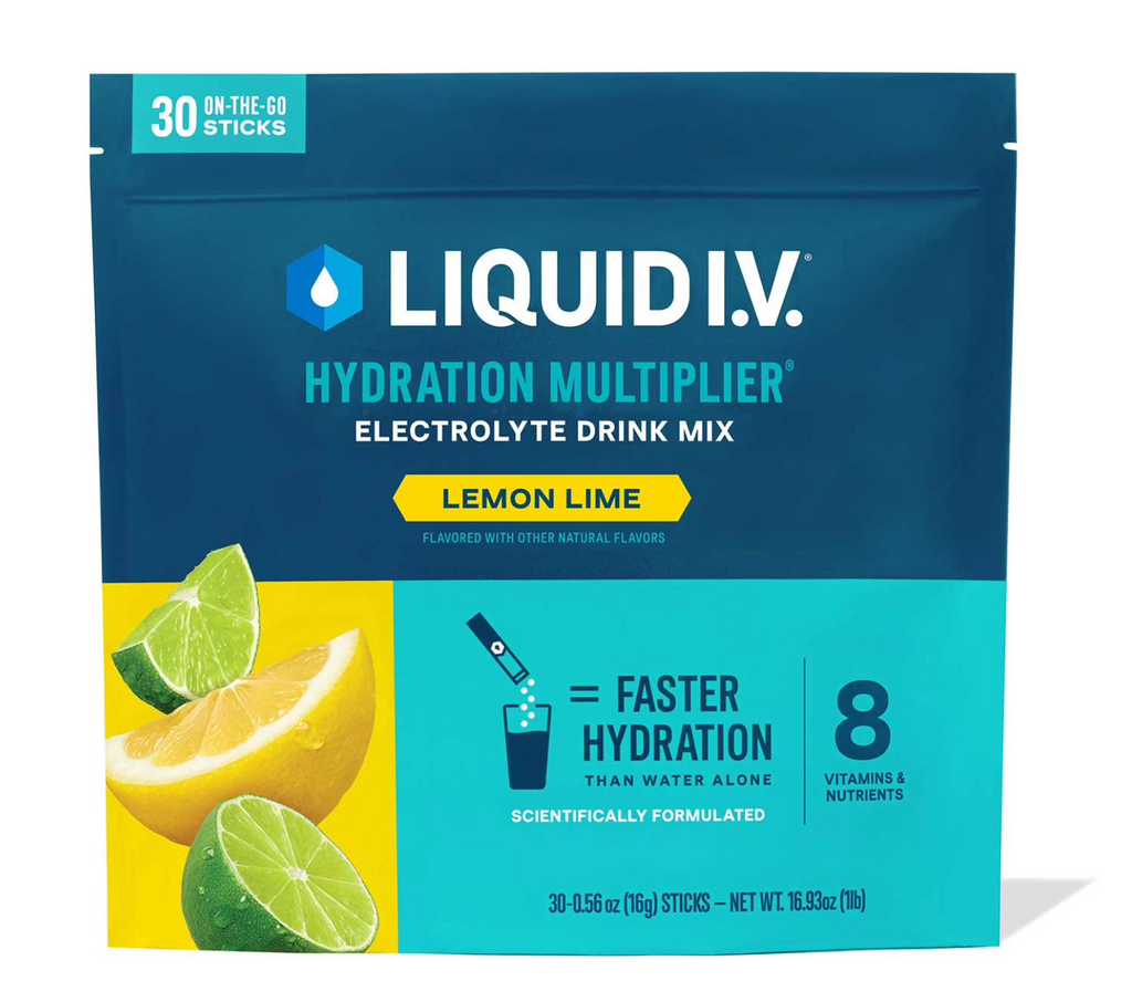 Liquid I.V Lemon Lime Hydration Multiplier 30 pk BinsShop