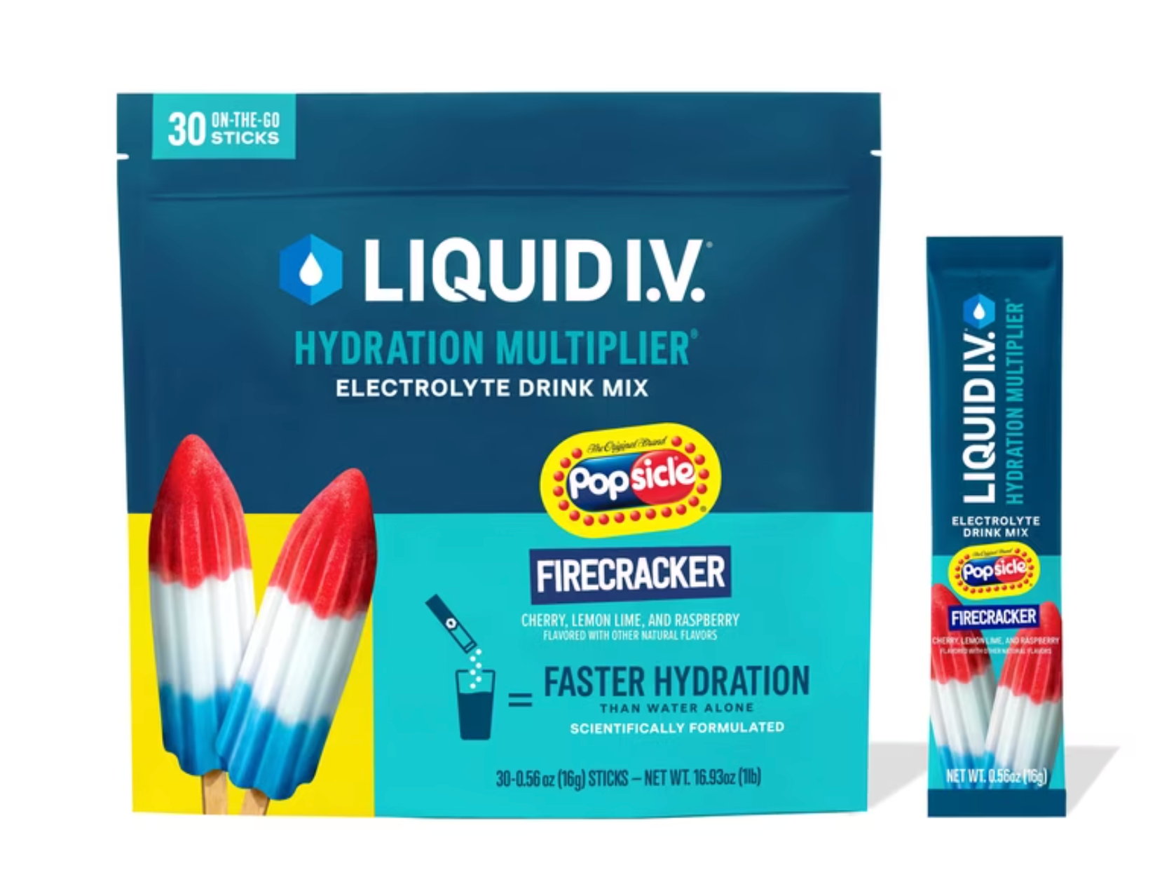 Liquid I.V Popsicle® Firecracker Hydration Multiplier BinsShop