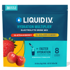 Liquid I.V (15) Strawberry - (15)Golden Cherry BinsShop