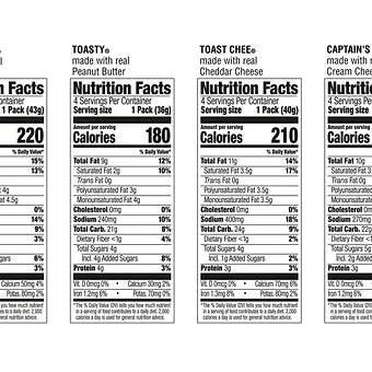 Lance Variety Pack Sandwich Crackers, 40 pk Generic